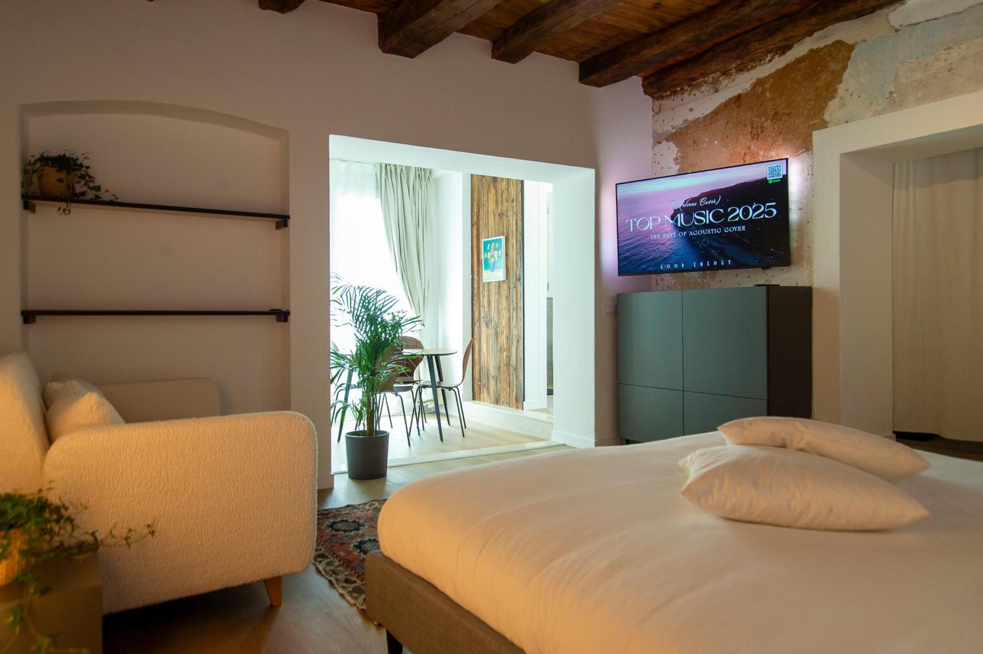 Ca Glera - Vintage Design Apartment Revine Lago Ngoại thất bức ảnh