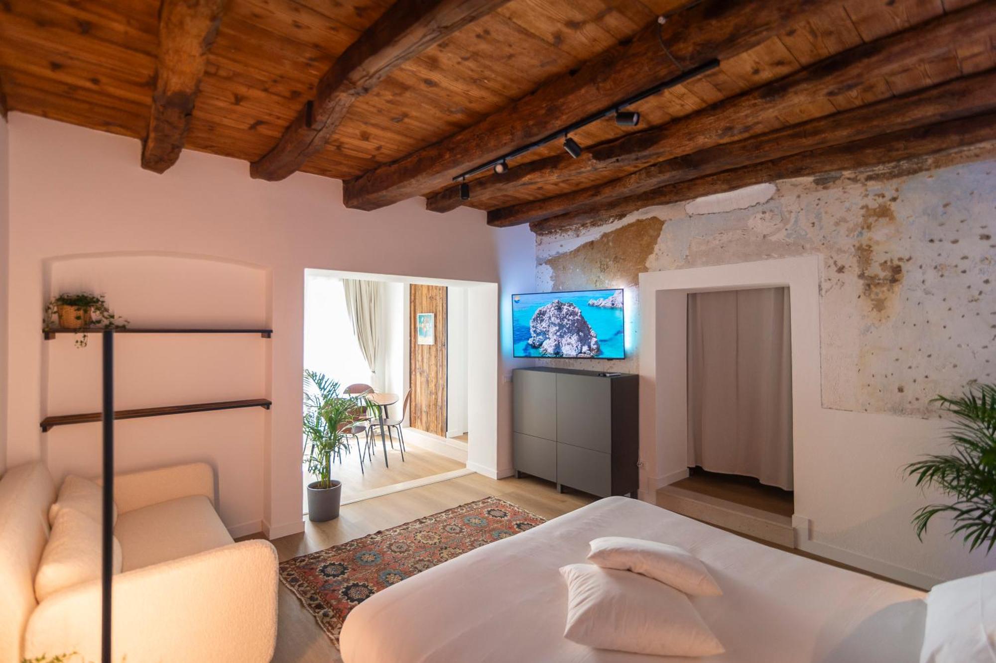 Ca Glera - Vintage Design Apartment Revine Lago Ngoại thất bức ảnh