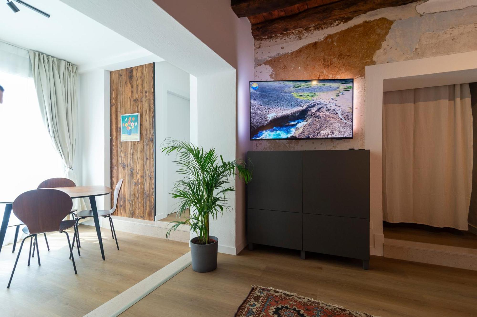 Ca Glera - Vintage Design Apartment Revine Lago Ngoại thất bức ảnh